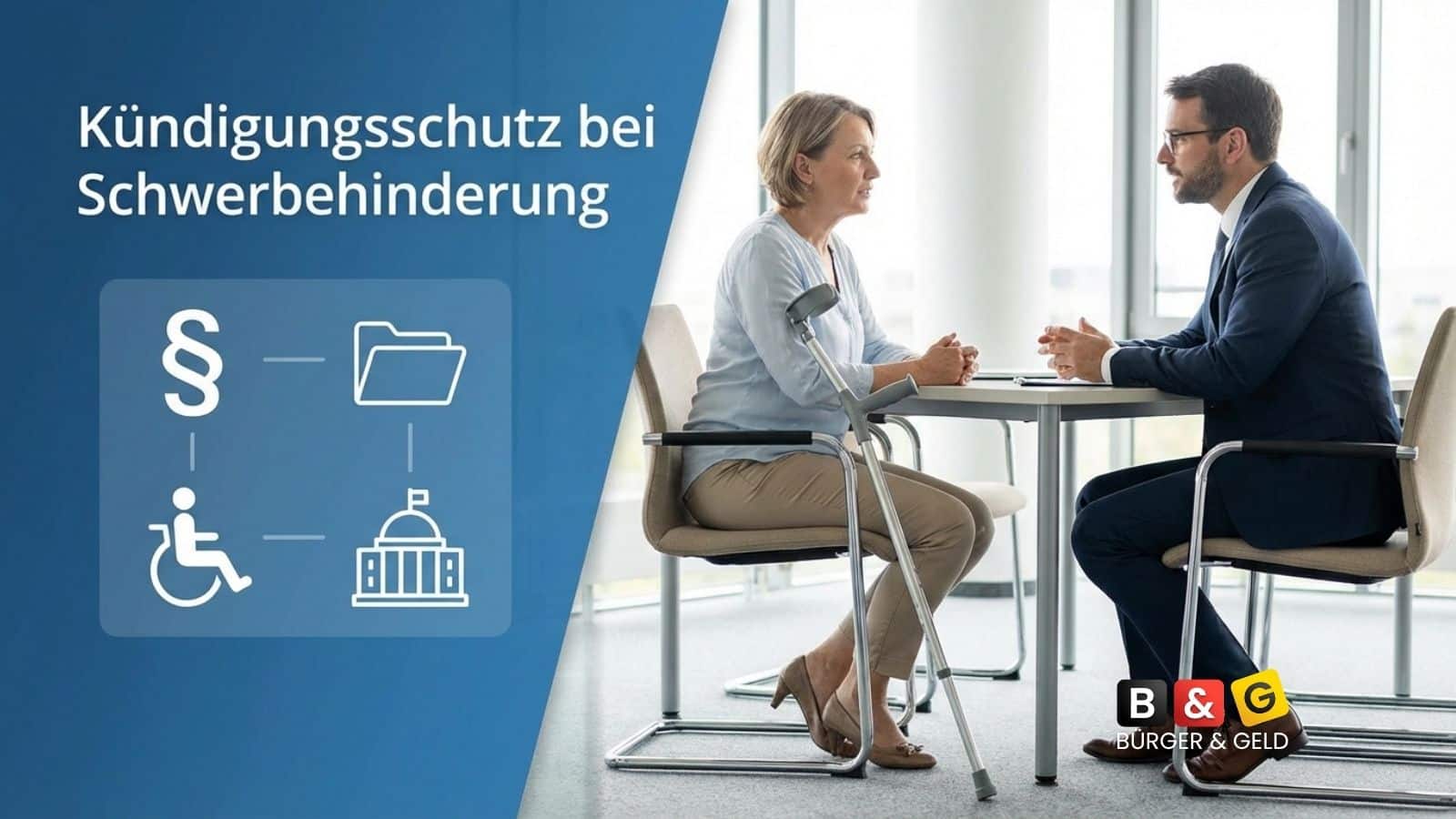 Schwerbehinderung bei Kündigung: Welche Rolle das Integrationsamt spielt