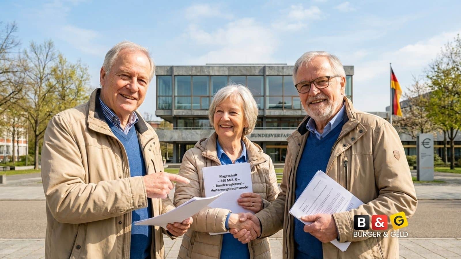 Verfassungsbeschwerde: Rentner fordern 240 Milliarden Euro zurück