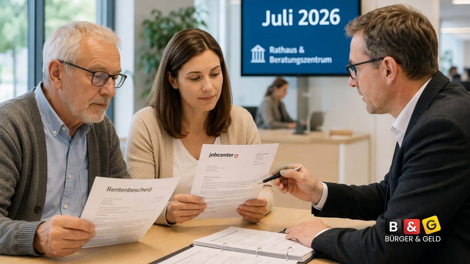 Änderungen Juli 2026: Grundsicherung, Rente, Pfändung, Minijob