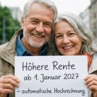 Rente 2027: Warum viele Neurentner dank automatischer Hochrechnung mehr Geld bekommen 4 Höhere Rente 2027: automatische Hochrechnung
