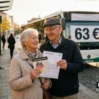 Deutschlandticket 2026: Wann Rentner das 63‑Euro‑Ticket deutlich billiger bekommen - nicht immer bei kleiner Rente! 4 Deutschlandtickte für Rentner günstiger