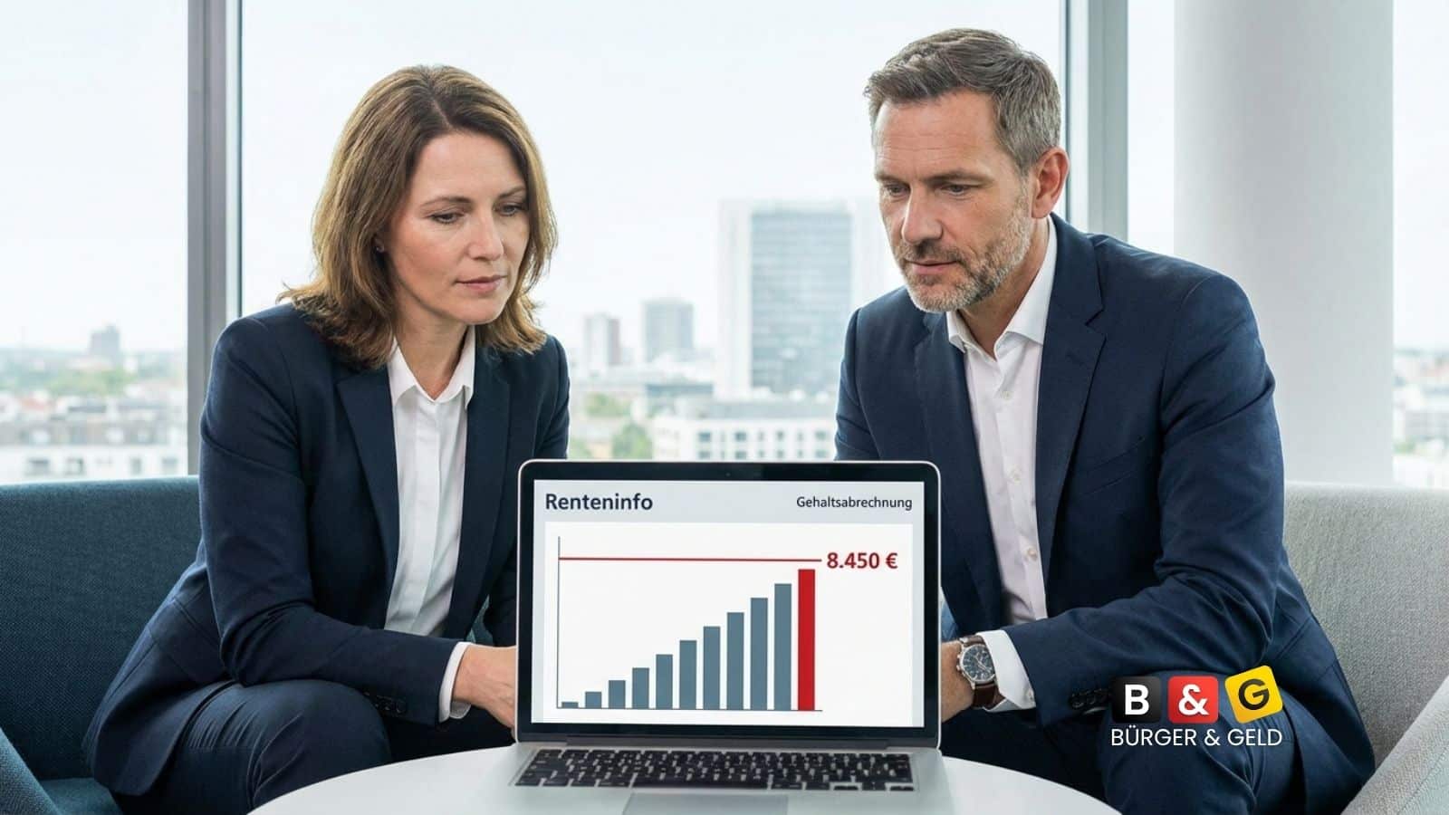 Höheres Gehalt, aber kein Mehr an Rente