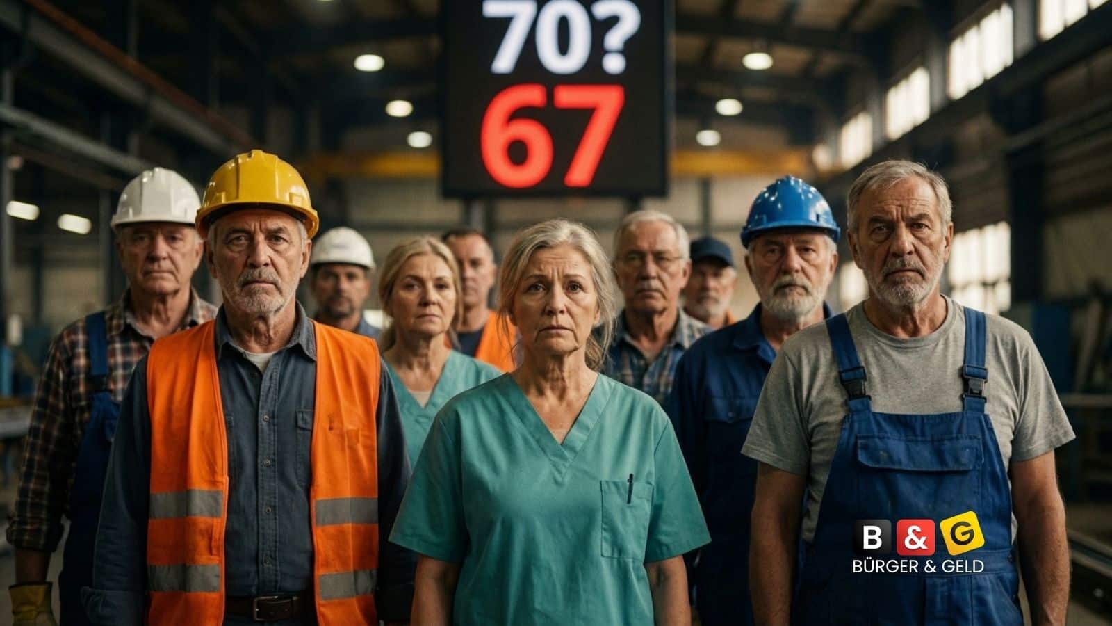 Reiches Rentenplan: Rente mit 70