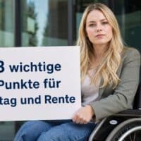 Schwerbehindertenausweis: Drei Stellschrauben, mit denen Sie Rente und Alltag spürbar verbessern 5 Schwerbehindertenausweis: Drei Stellschrauben, mit denen Sie Rente und Alltag spürbar verbessern