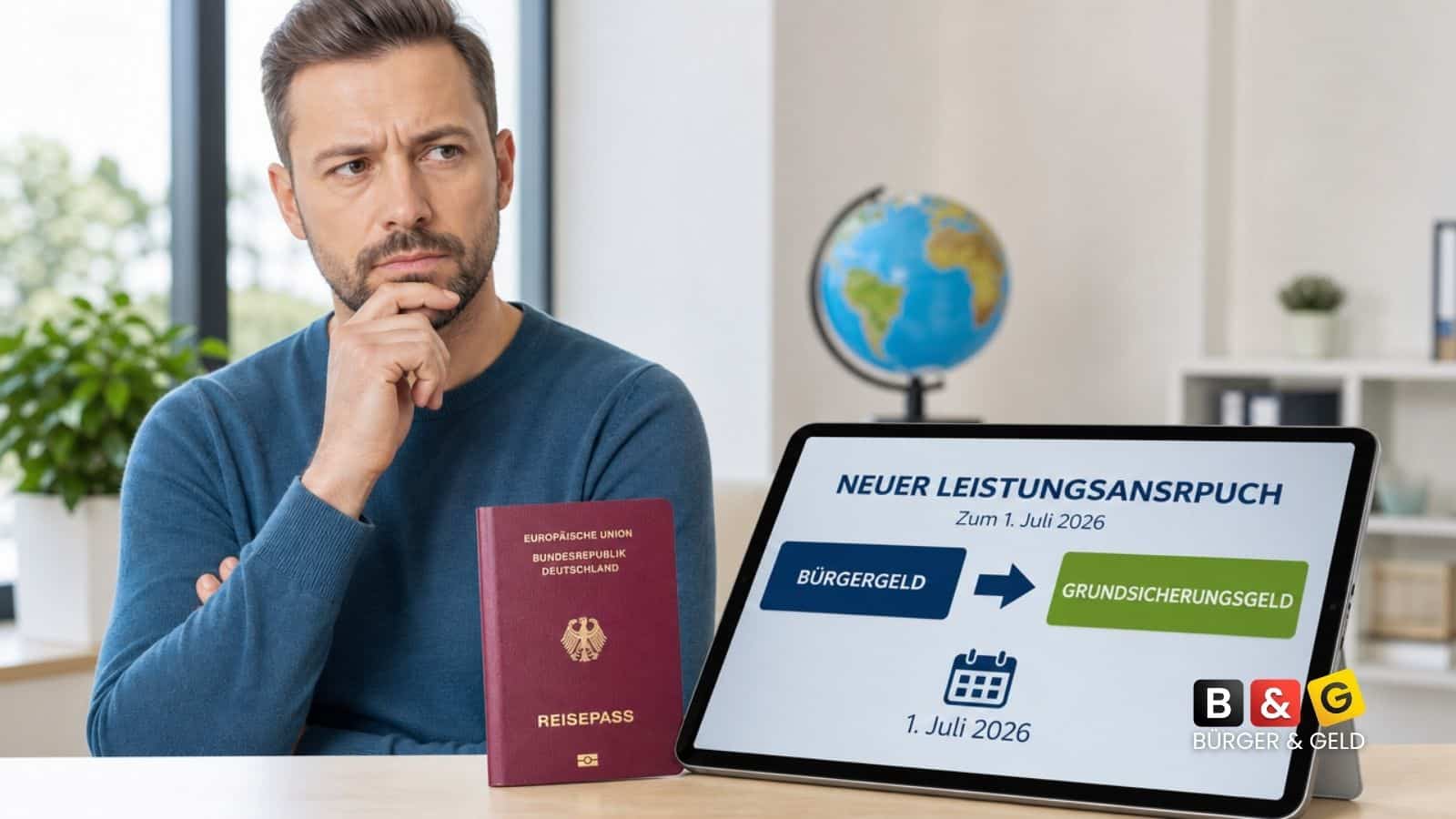 Bürger & Geld: News- und Nachrichtenmagazin zu Rente, Grundsicherung (ehem. Bürgergeld), Sozialleistungen und Finanzen 1 Ortsabwesenheit & Erreichbarkeit 2026: Das ändert sich beim Wechsel vom Bürgergeld zur neuen Grundsicherung