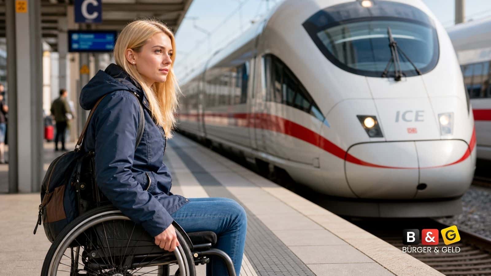 Schwerbehinderung & ICE: So sparen Sie bei Bahnreisen trotz voller Ticketpreise