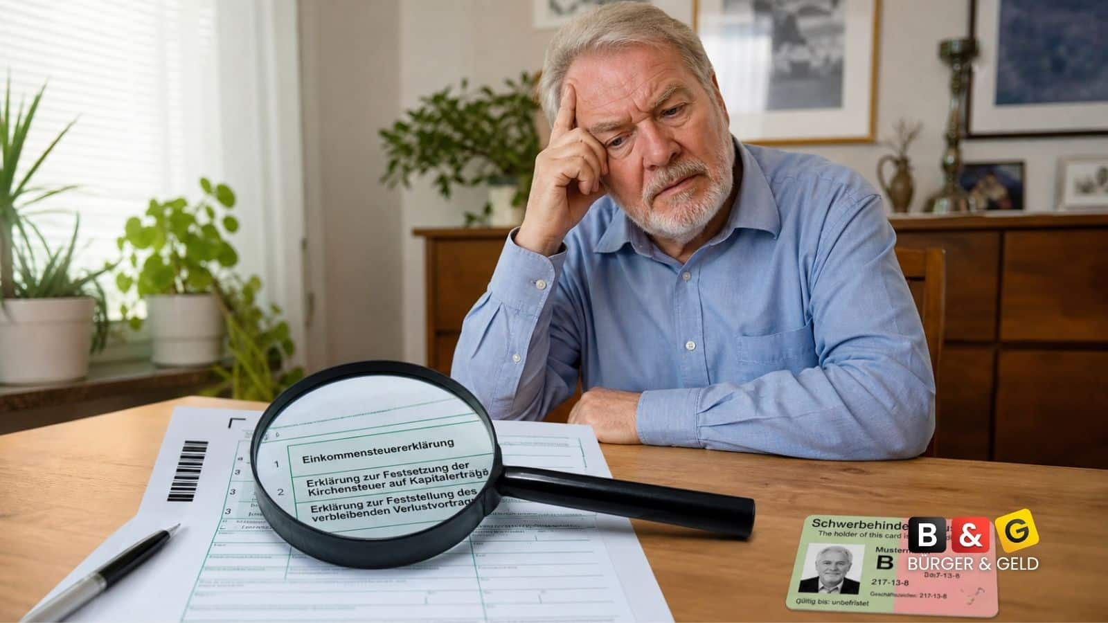 Schwerbehinderung: GdB-Update 2026 - Mit diesem Zusatz holen Sie sich 1.140 Euro jährlich vom Staat.