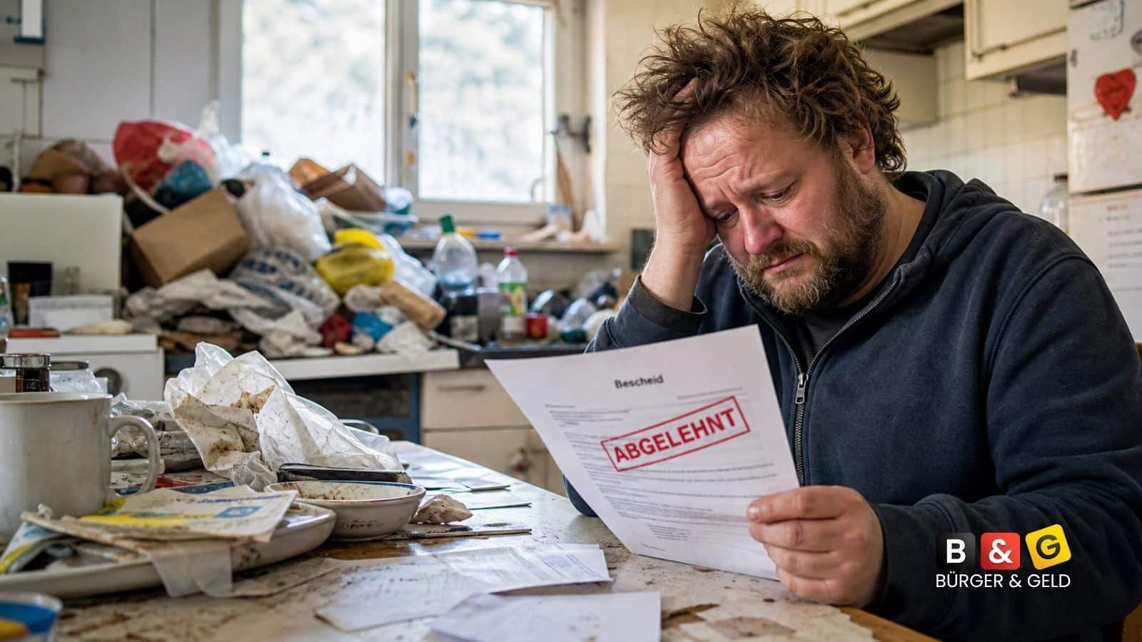 Bürger & Geld: News- und Nachrichtenmagazin zu Rente, Grundsicherung (ehem. Bürgergeld), Sozialleistungen und Finanzen 4 Trotz Schwerbehinderung: Warum das Amt die Hilfe beim Messie-Syndrom stoppen kann.