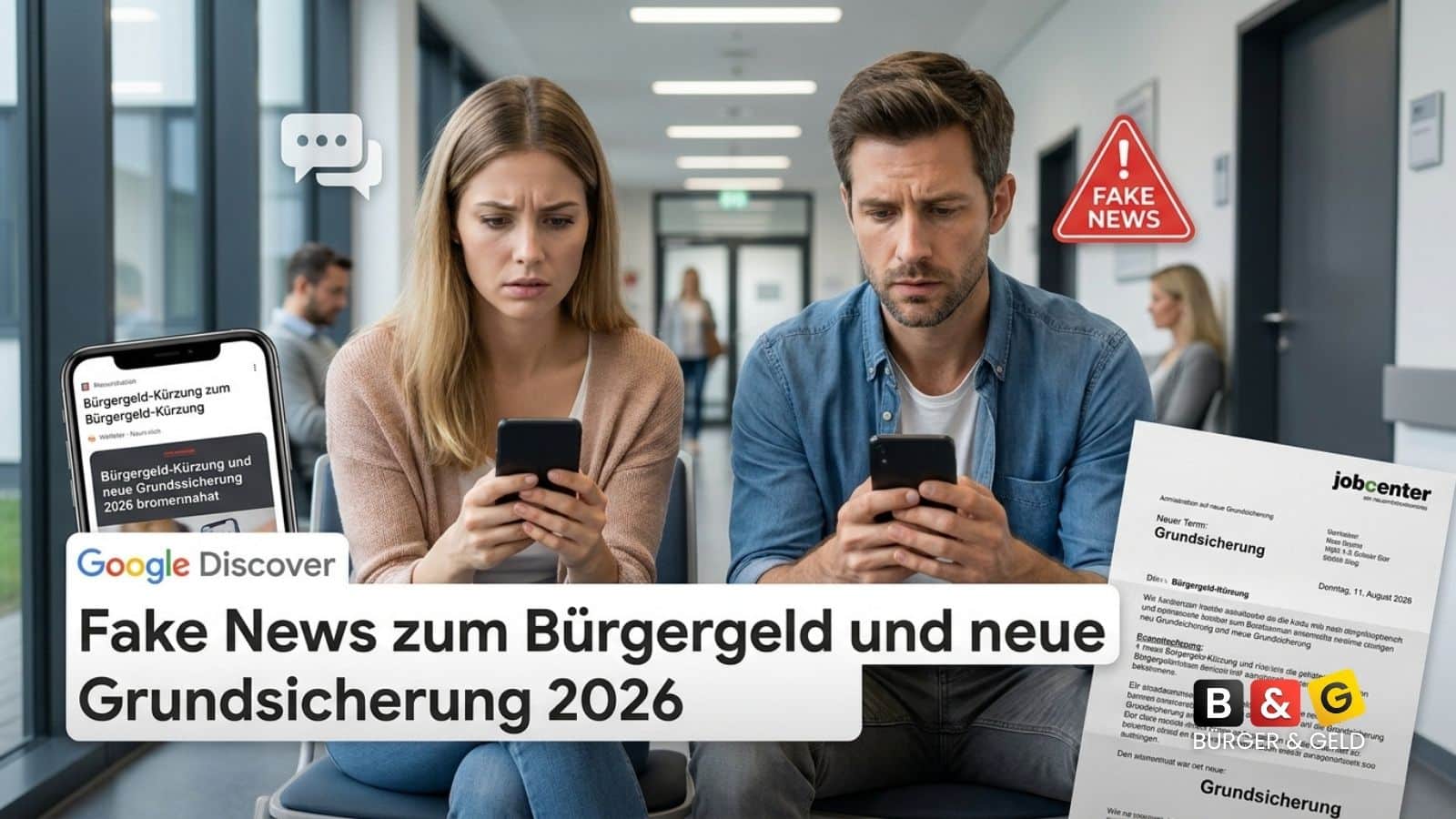 Bürger & Geld: News- und Nachrichtenmagazin zu Rente, Grundsicherung (ehem. Bürgergeld), Sozialleistungen und Finanzen 1 Fake News zur neuen Grundsicherung 2026