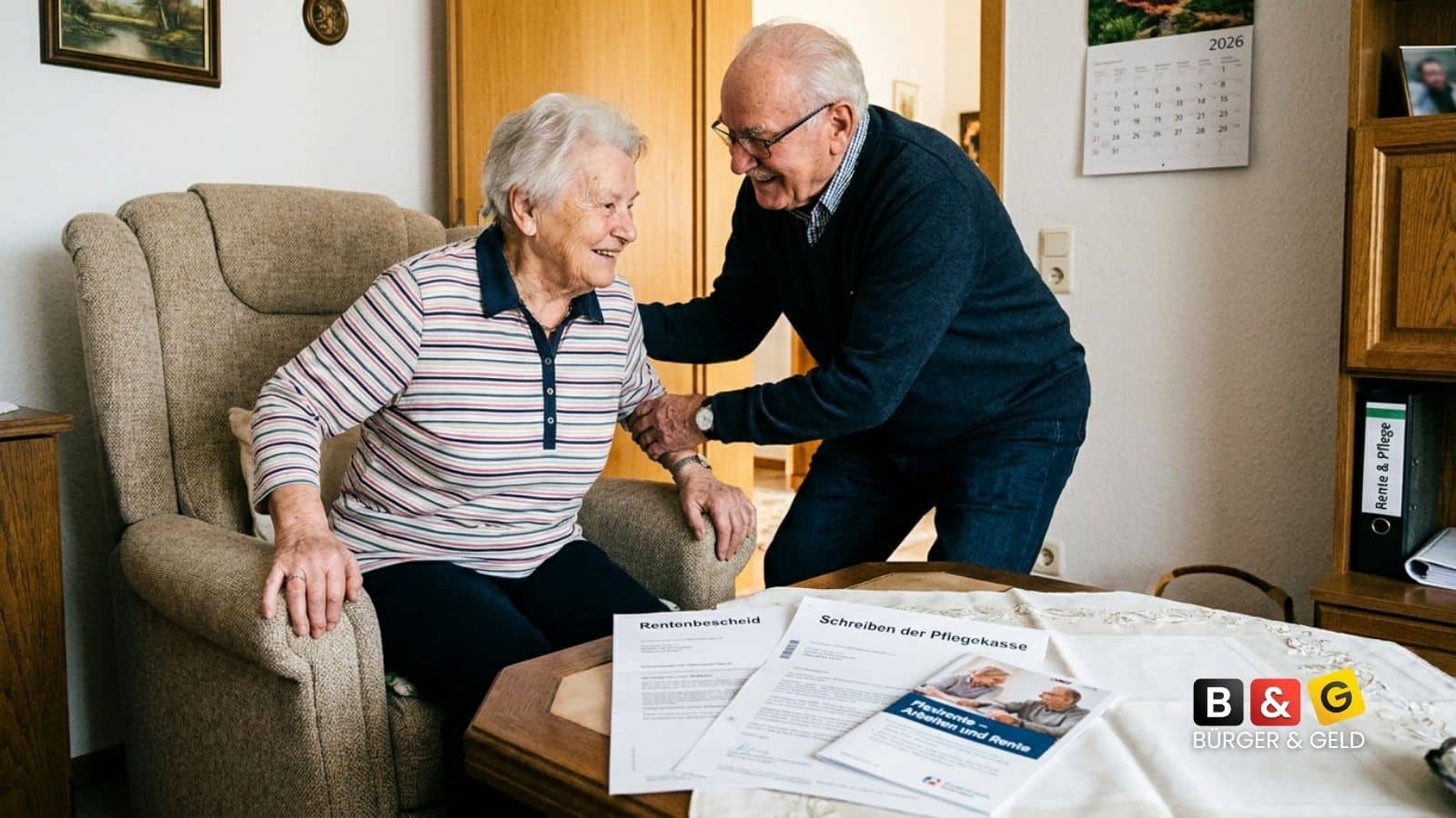 Als Rentner Angehörige pflegen und eigene Rente erhöhen
