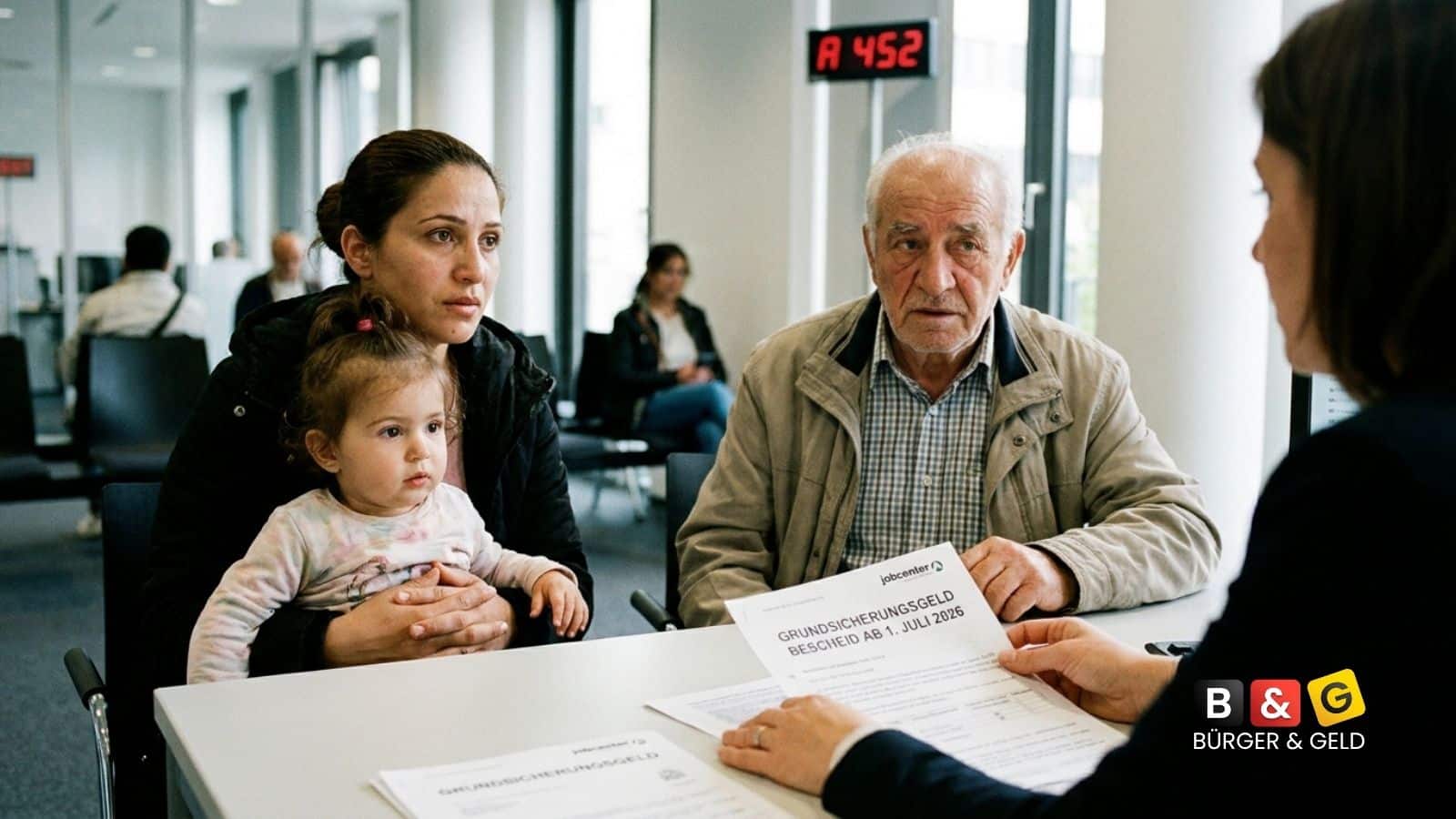 Wieviel Grundsicherungsgeld anstelle Bürgergeld ab Juli 2026