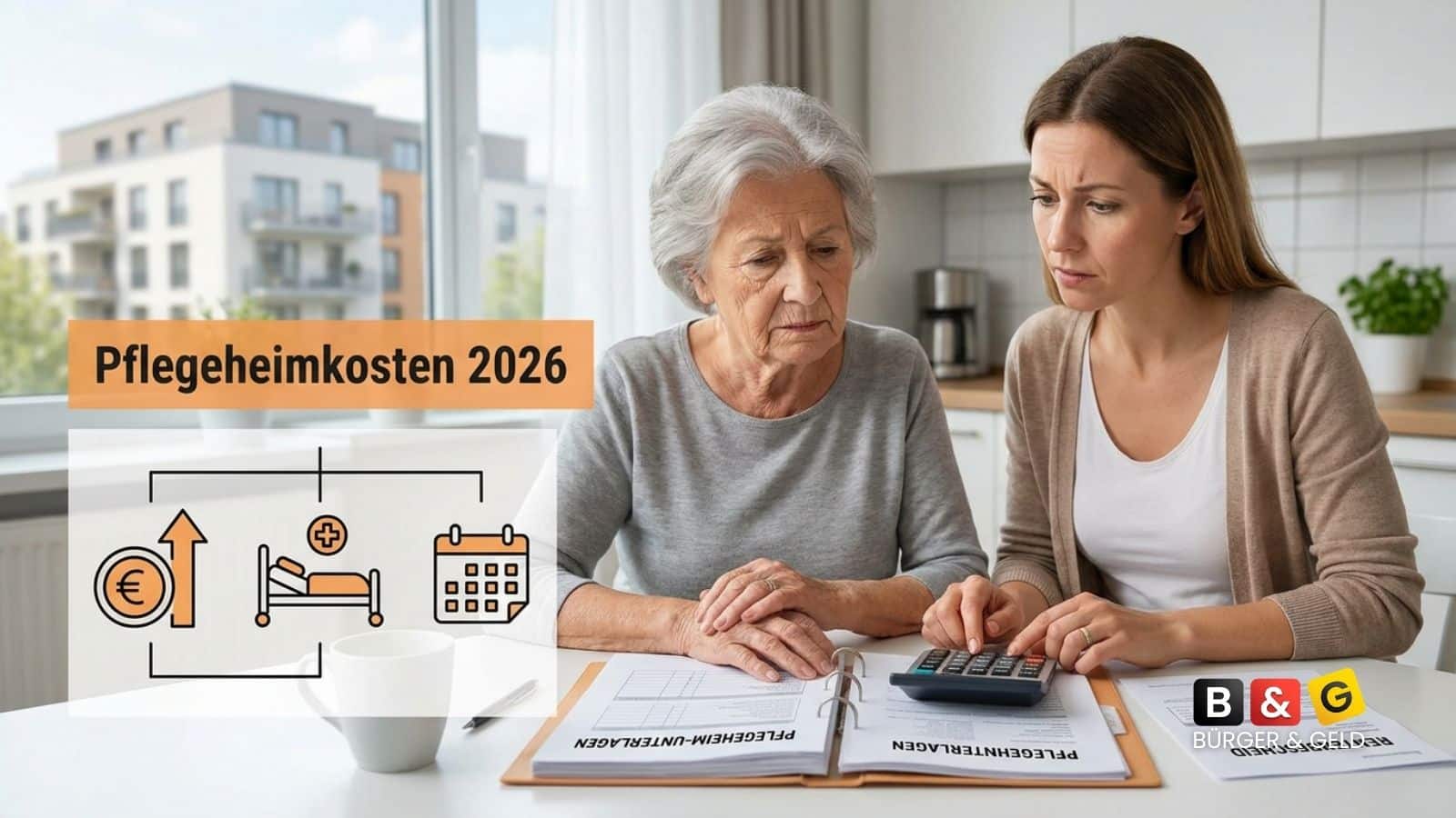 Bürger & Geld: News- und Nachrichtenmagazin zu Rente, Grundsicherung (ehem. Bürgergeld), Sozialleistungen und Finanzen 4 Rentner müssen bald mehr fürs Pflegeheim zahlen