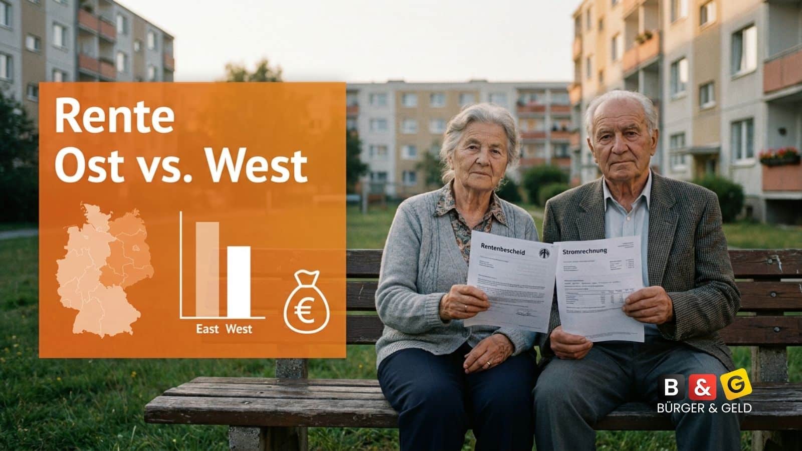 Ungerechtigkeiten bei der Rente in West und Ost