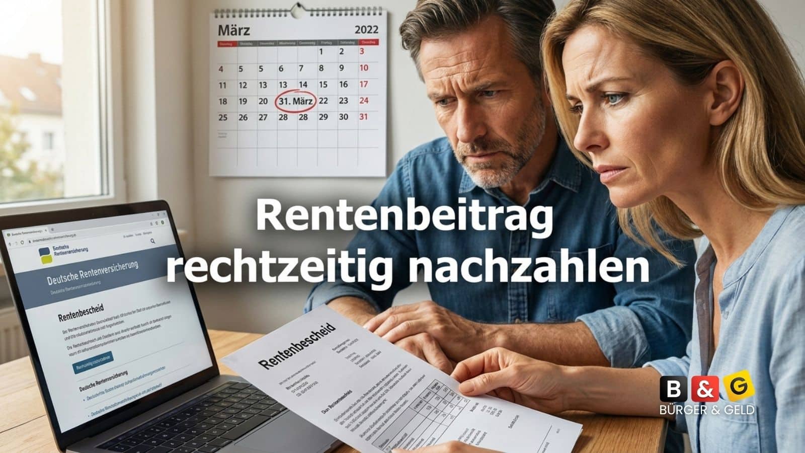 Rente erhöhen - Rentenbeiträge nachzahlen, aber rechtzeitig!