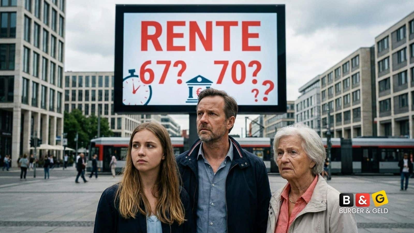 Plant die Rentenkommission die Rente ab 70?