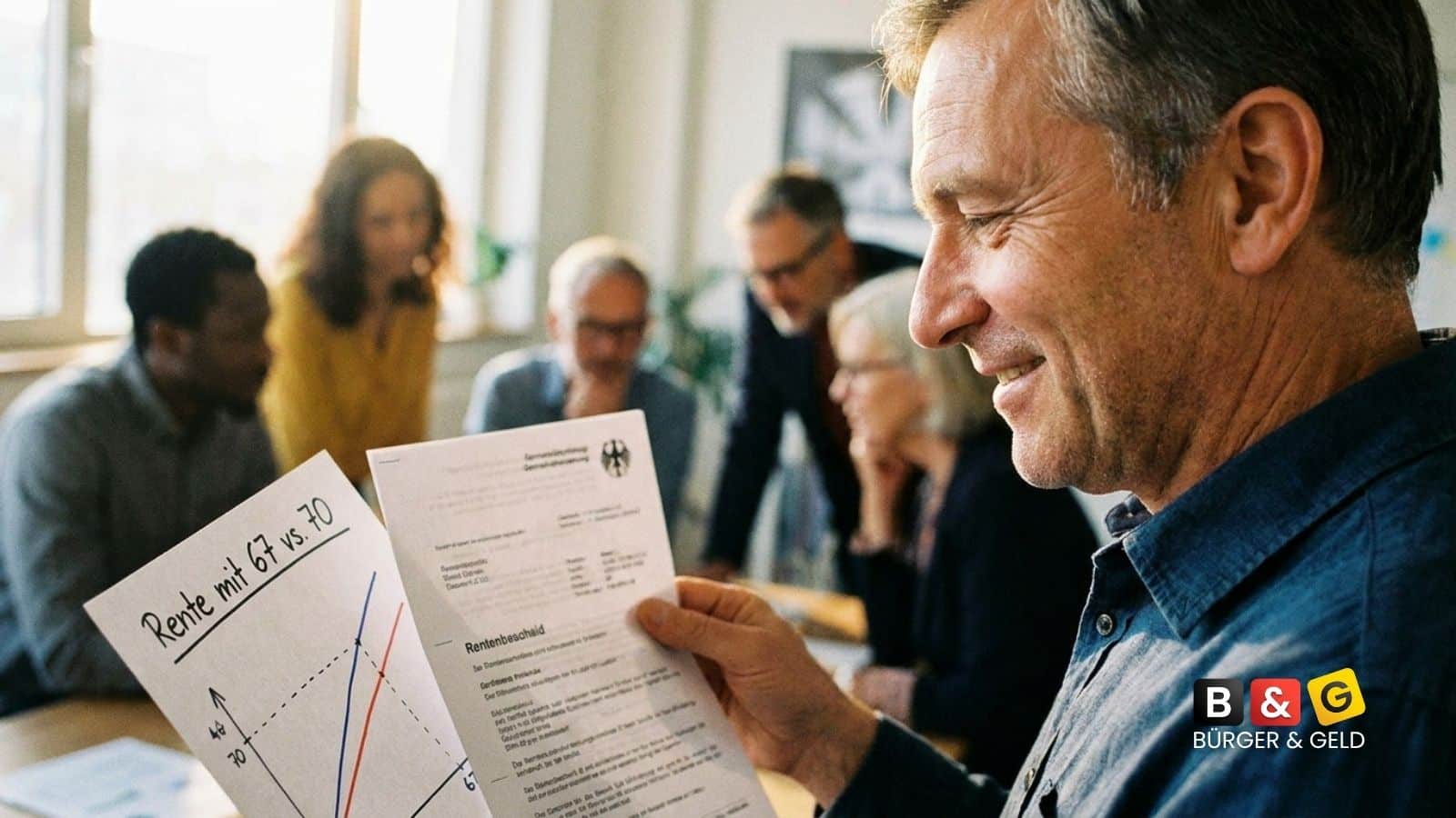 Wie viel mehr an Rente bei Arbeit bis 70?