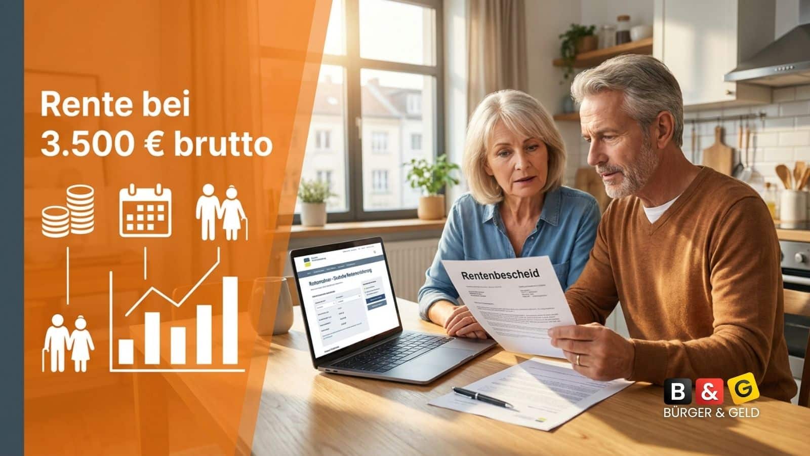 Wie viel Rente bei 3500 brutto nach 45 Jahren