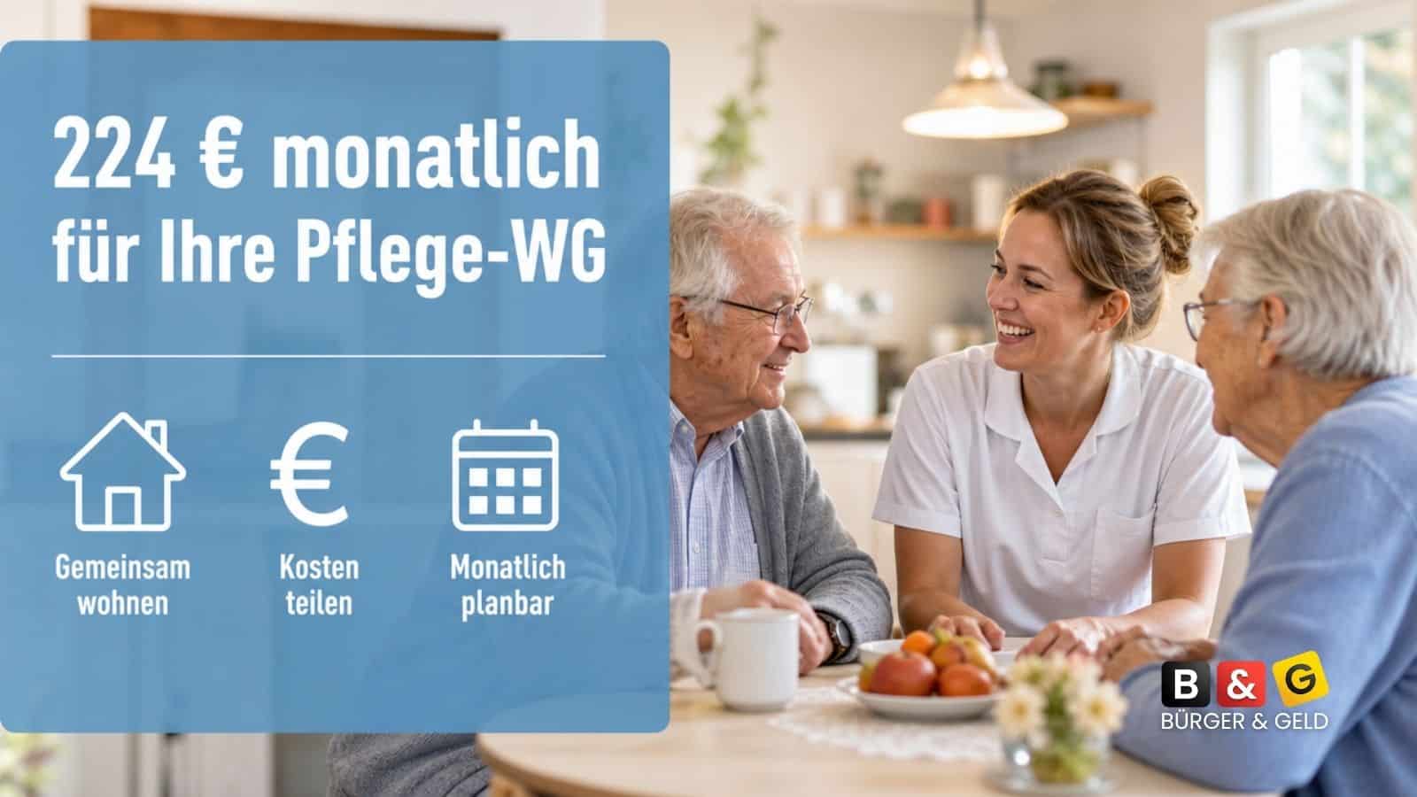 Pflege-WG gründen: 2.613 Euro Anschubfinanzierung – aber nur wer rechtzeitig beantragt, bekommt sie