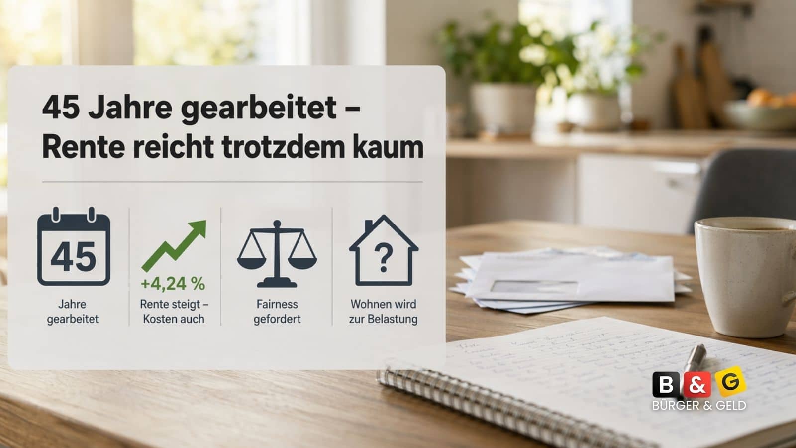 Rentnerin Hannelore nach 45 Beitragsjahren: Trotz Juli-Erhöhung bleibt die Lücke riesig