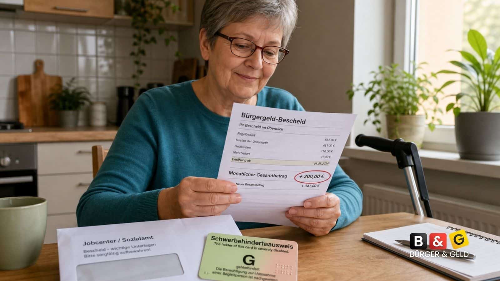 Mehrbedarf Schwerbehinderung 2026: Wann bis zu 200 Euro extra im Monat drin sind