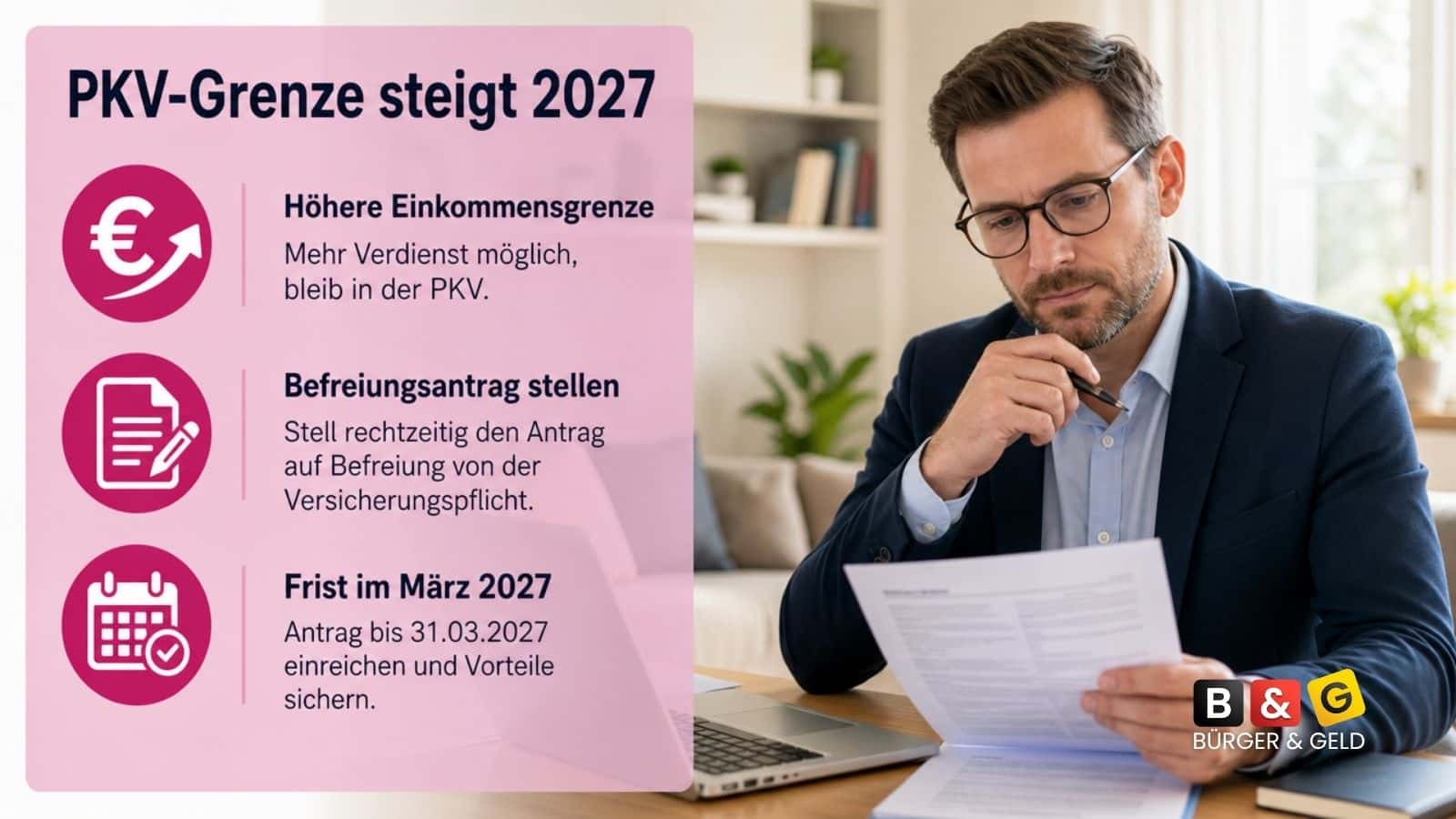 Bundestag plant höhere PKV-Grenze: Diese Frist tickt schon 2027