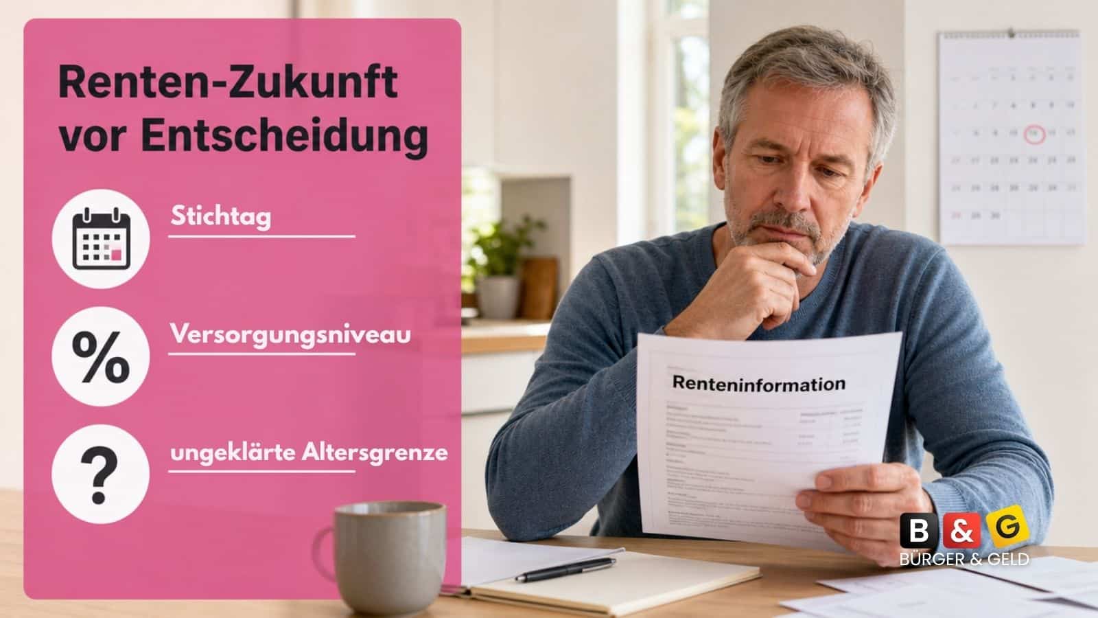 Bürger & Geld: News- und Nachrichtenmagazin zu Rente, Grundsicherung (ehem. Bürgergeld), Sozialleistungen und Finanzen 2 Rentenkommission vor Stichtag: Gerüchte über Rente mit 70 dementiert