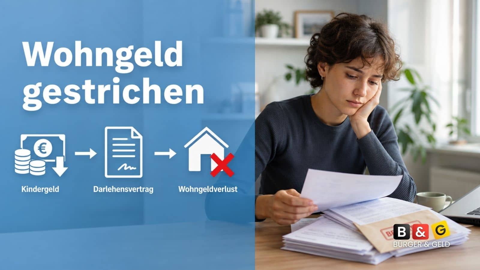 Bürger & Geld: News- und Nachrichtenmagazin zu Rente, Grundsicherung (ehem. Bürgergeld), Sozialleistungen und Finanzen 1 Wohngeldfalle Elterndarlehen: Gericht streicht Anspruch wegen Kindergeld-Konstruktion