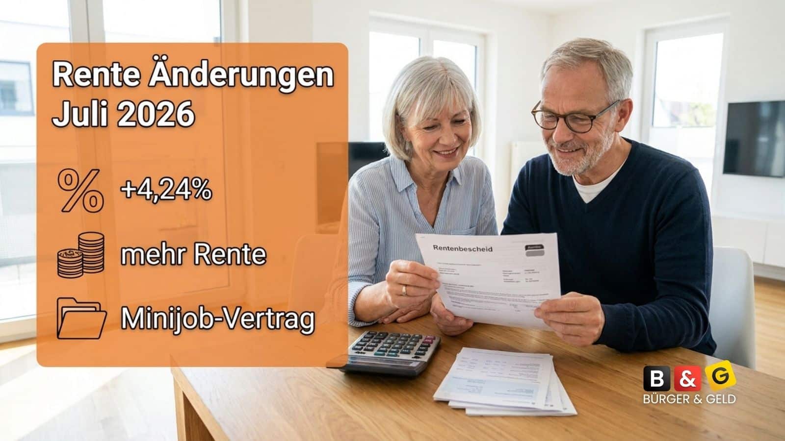 Änderungen Rente Juli 2026