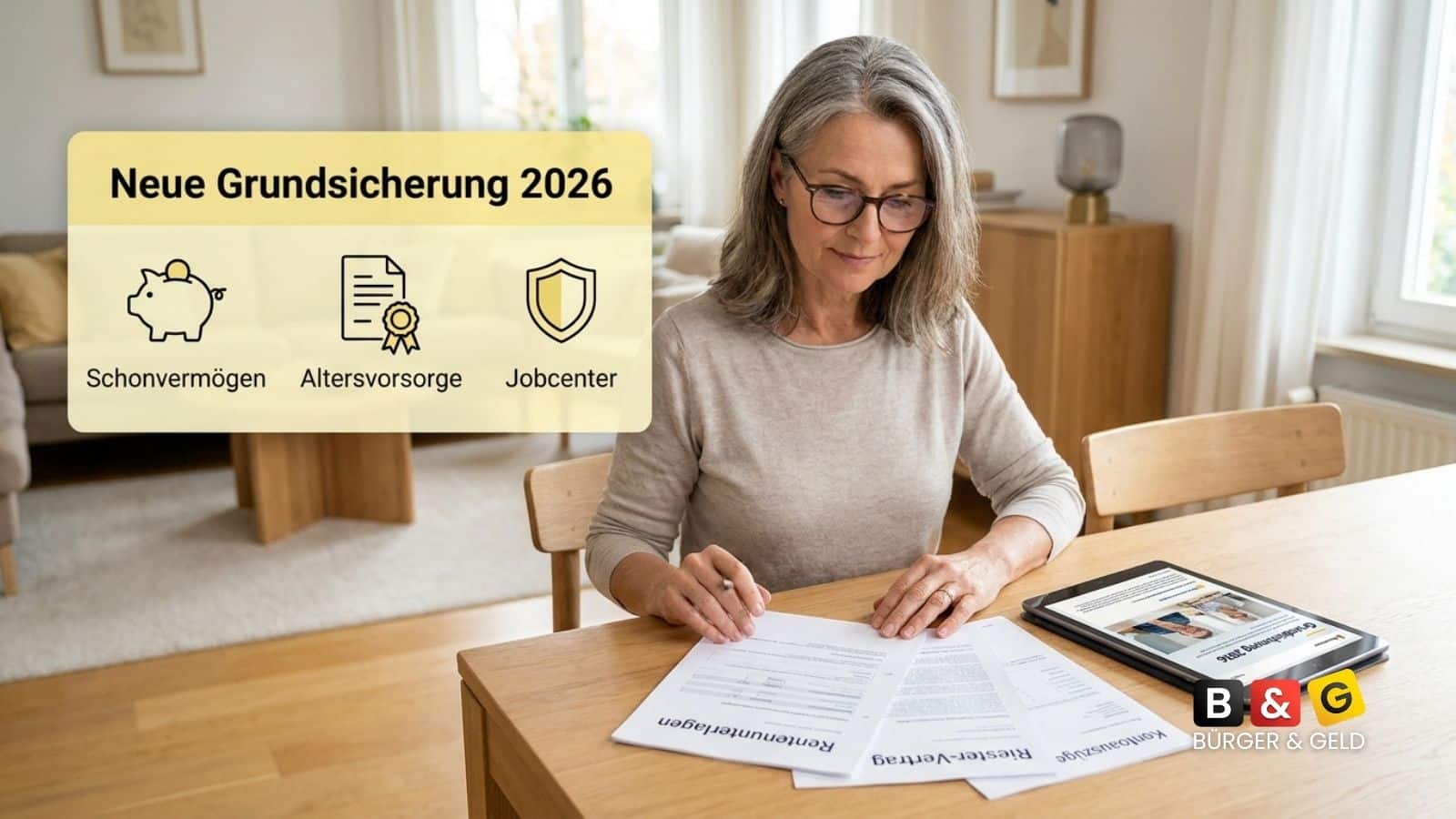 Neue Grundsicherung und Altersvorsorgevermögen