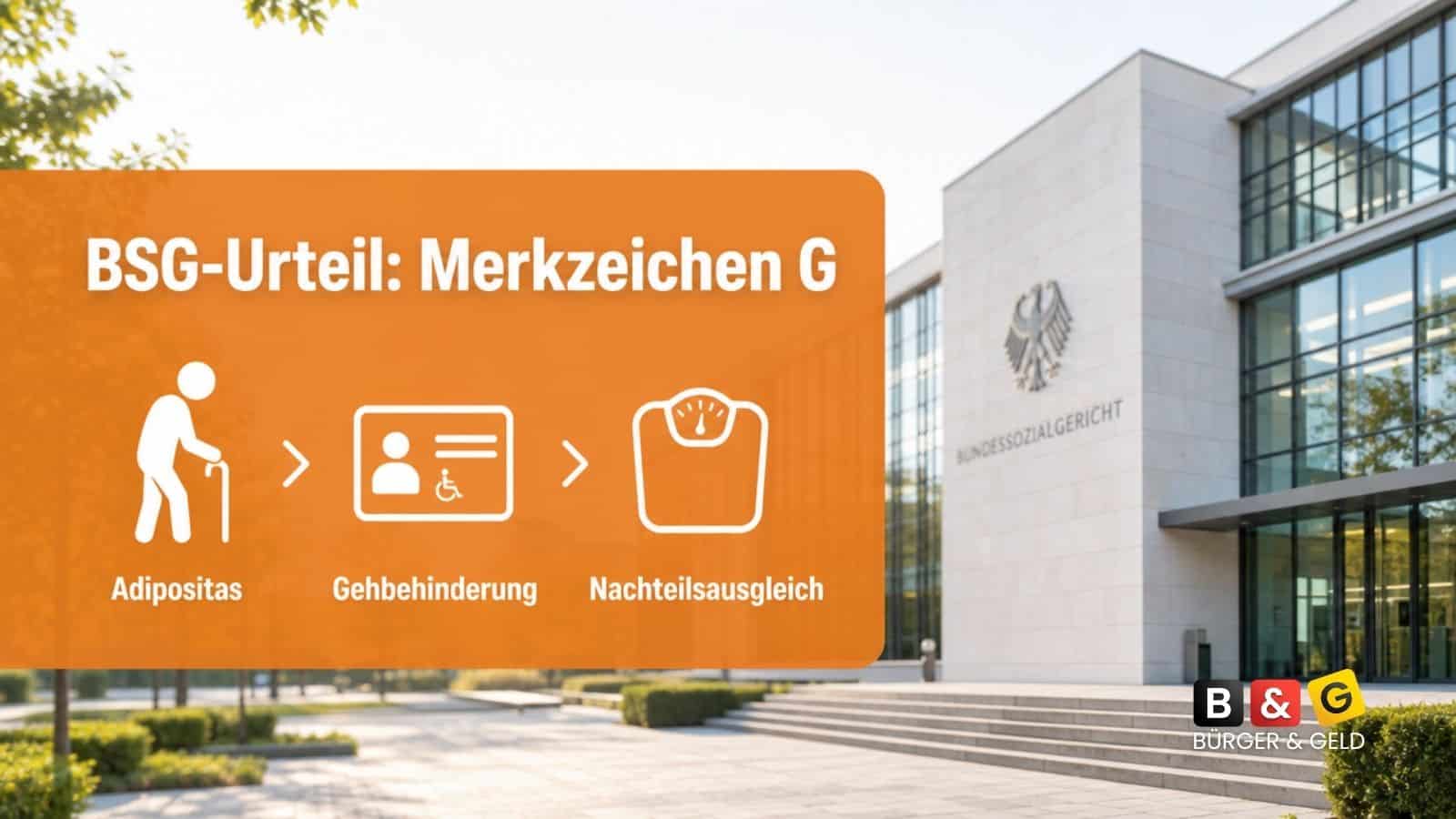 BSG-Urteil: Übergewicht kann Merkzeichen G im Schwerbehindertenausweis begründen