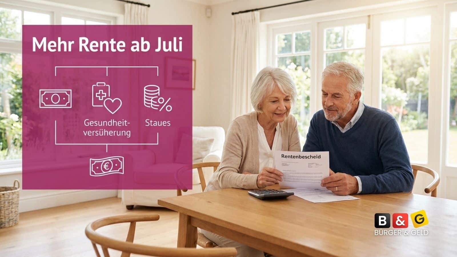 Höhere Rente im Juli - was kommt an und wann?