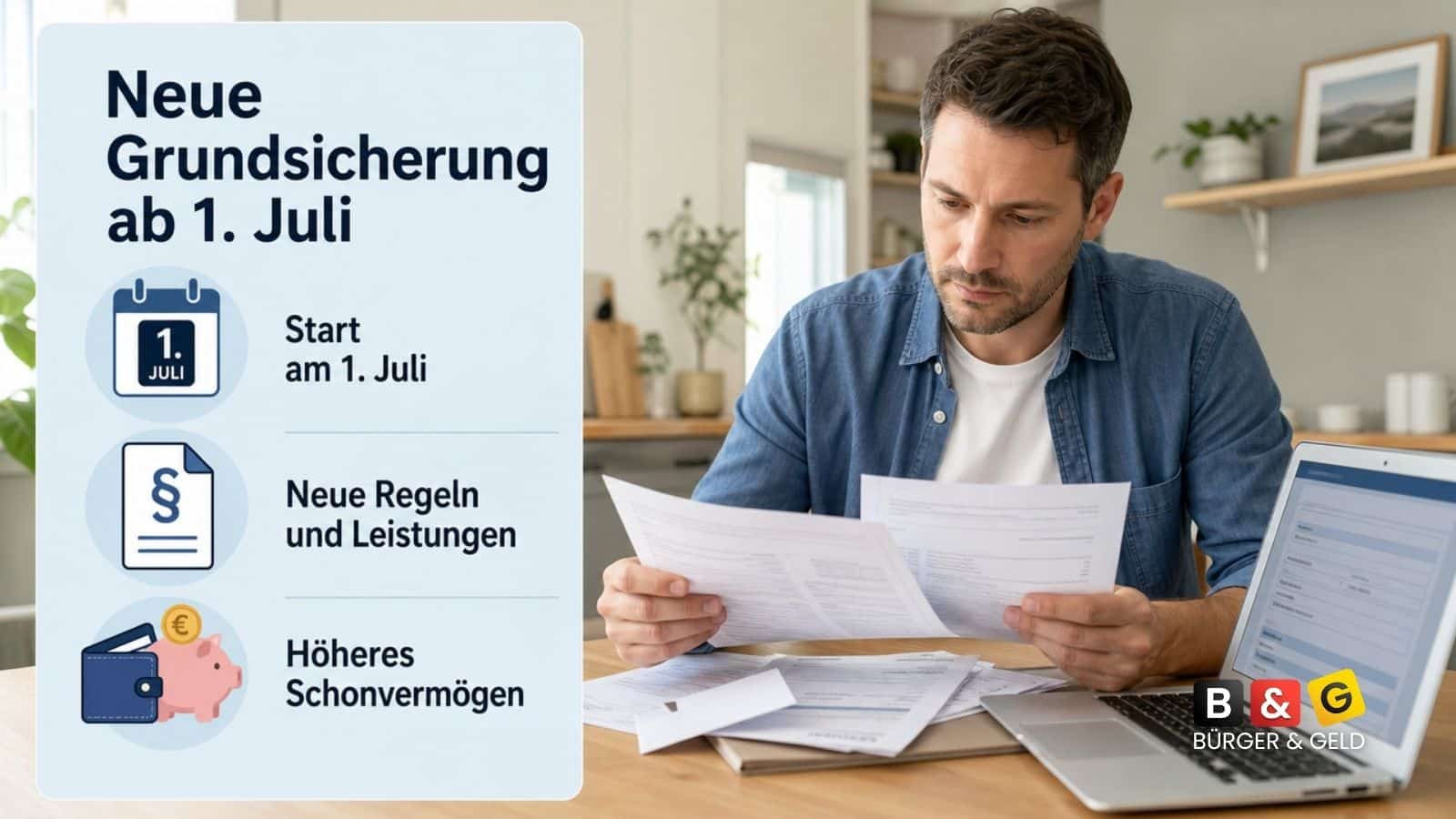 Bürger & Geld: News- und Nachrichtenmagazin zu Rente, Grundsicherung (ehem. Bürgergeld), Sozialleistungen und Finanzen 3 Bürgergeld wird in zwei Wochen zur neuen Grundsicherung – mit harten Folgen