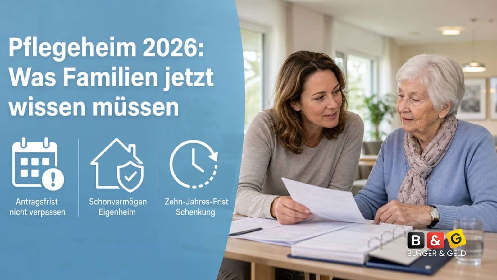 Pflegeheim-Einzug: Diese drei Fehler kosten Familien Tausende Euro
