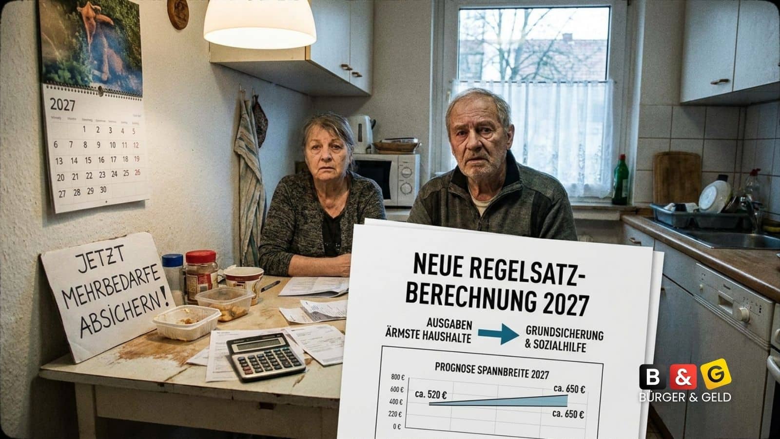 Bürger & Geld: News- und Nachrichtenmagazin zu Rente, Grundsicherung (ehem. Bürgergeld), Sozialleistungen und Finanzen 1 Regelsatz Grundsicherungsgeld 2027