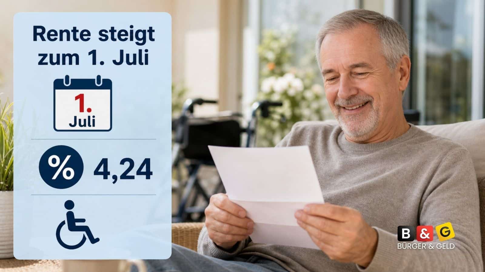 Bundesrat macht es amtlich: Schwerbehindertenrente steigt ab Juli