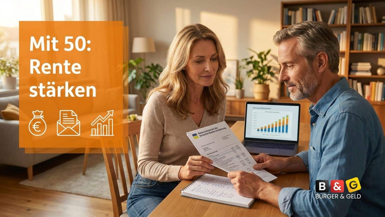 Rente noch mit 50 plus stärken
