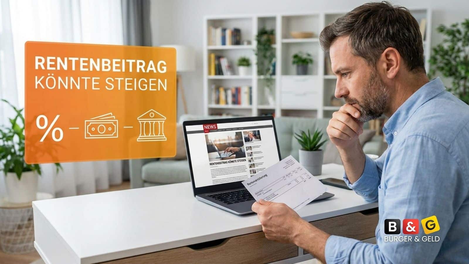 Alarm: Rentenbeitrag könnte bald steigen