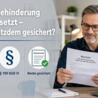 Schwerbehinderung aberkannt – und trotzdem noch Rente: Die Schutzfrist rettet den Rentenanspruch 5 Schwerbehinderung aberkannt – und trotzdem noch Rente: Die Schutzfrist rettet den Rentenanspruch