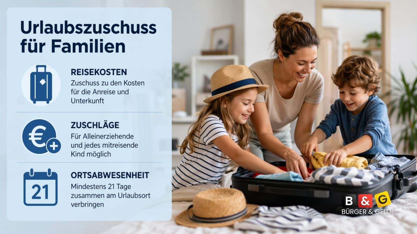 Bis zu 50 Euro pro Tag: Was Bürgergeld-Familien beim Urlaub bekommen