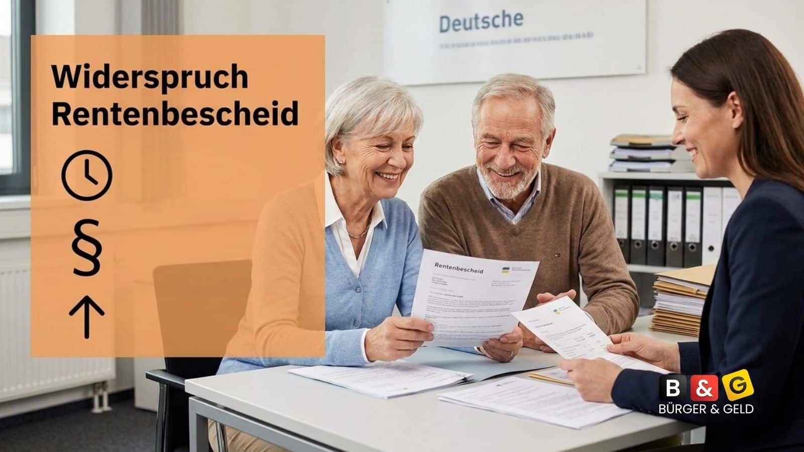 Widerspruch gegen Rentenbescheid