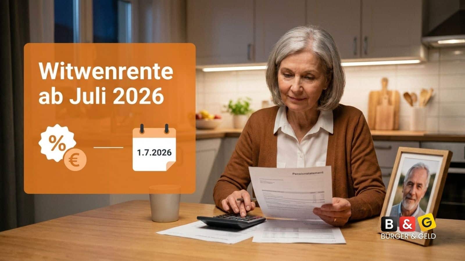 Witwenrente: Änderungen Juli 2026