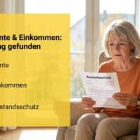Witwenrente 2026: So schützt Einkommens ‑ Bestandsschutz vor Rückzahlung 5 Bestandsschutz bei der Witwenrente