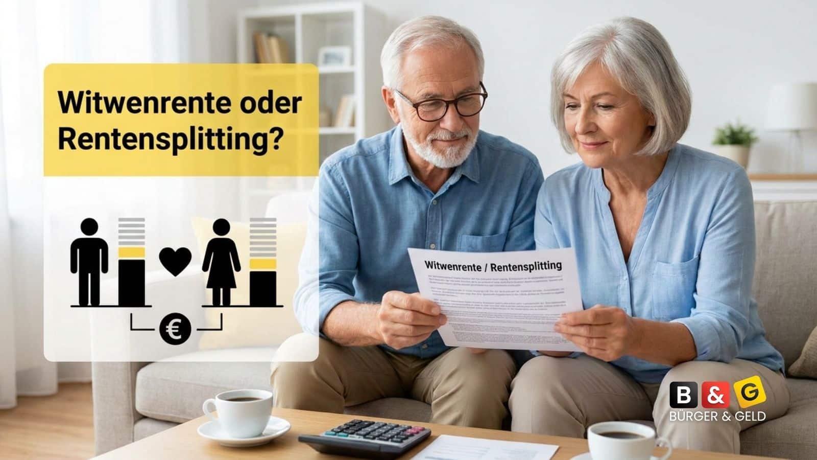 Witwenrente oder Rentensplitting