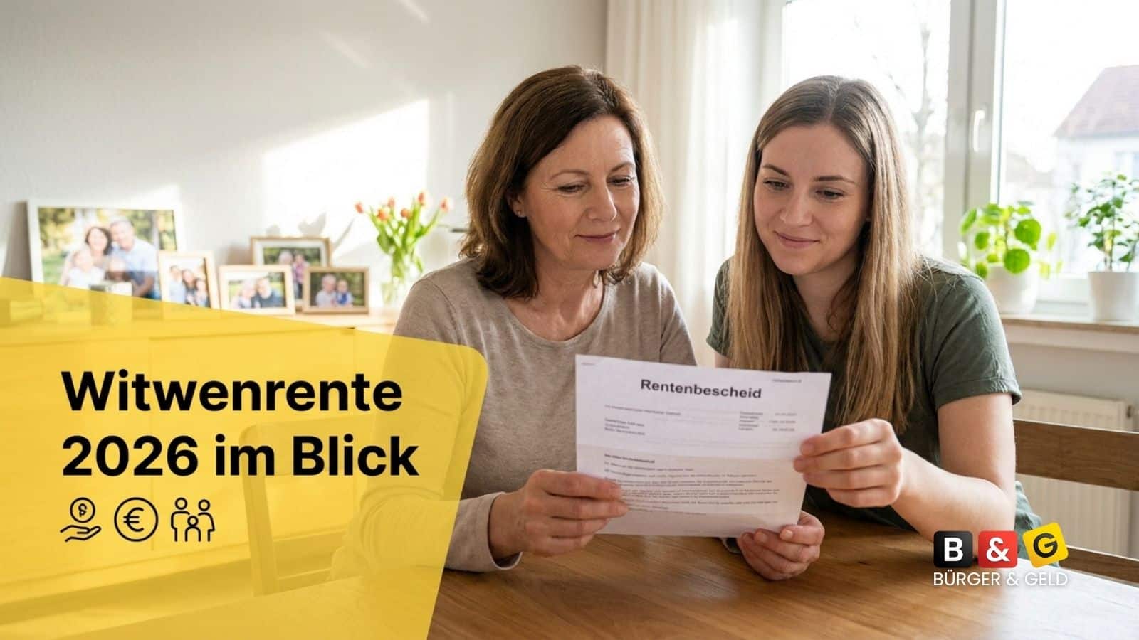 Witwenrente wird NICHT abgeschafft