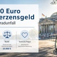 25.000 Euro Schmerzensgeld: Gericht stellt sich gegen Versicherung im Streit um Depression nach Fahrradunfall 5 25.000 Euro Schmerzensgeld: Gericht stellt sich gegen Versicherung im Streit um Depression nach Fahrradunfall