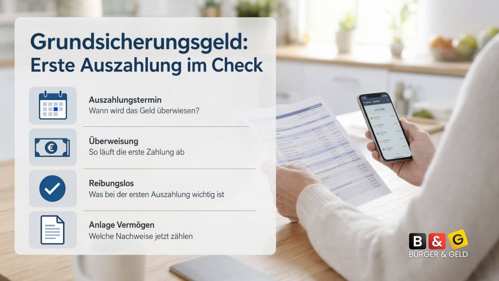 Grundsicherungsgeld: Nach dem Bürgergeld-Aus - Erste Zahlung ohne große Panne auf dem Konto