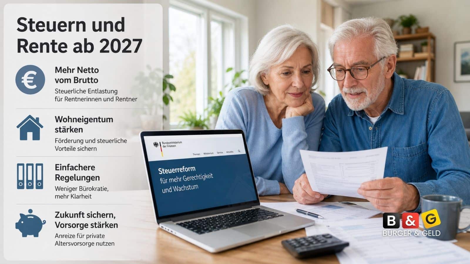 Rente und Steuern 2027