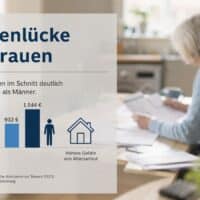 955 Euro Rente: Frauen bekommen fast 450 Euro weniger als Männer 5 955 Euro Rente: Frauen bekommen fast 450 Euro weniger als Männer