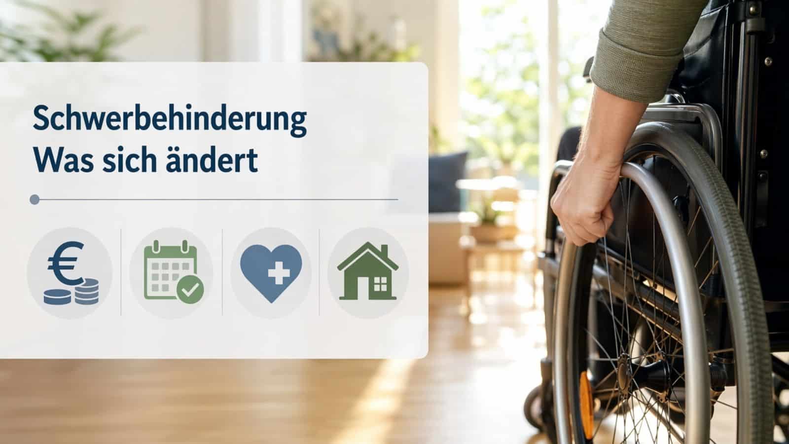 Schwerbehinderung Juli 2026: Diese Geldänderungen verändern jetzt Ihren Alltag