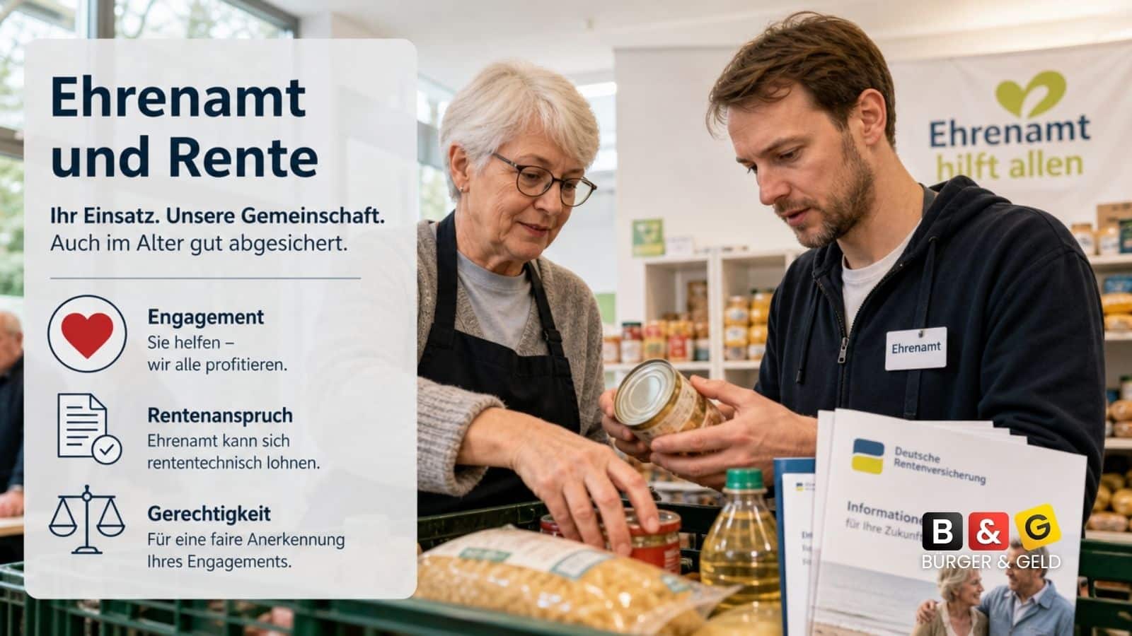 Rente durch Ehrenamt